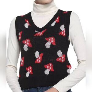 Thorn & Fable‎ Mushroom Sweater Vest